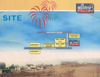 PLOT FOR SALE  30x60 HILLVIEW-3 Rawalpindi